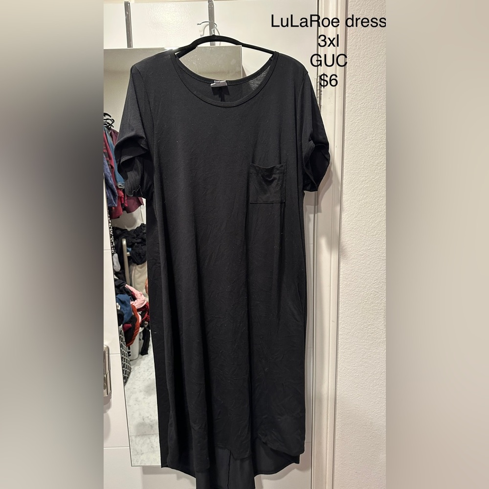 Black LuLaRoe dress 3xl